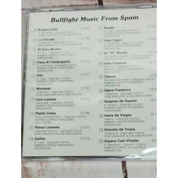 Ole! Bullfight Music From Spain, Laserlight Digital CD - Picture 4 of 5